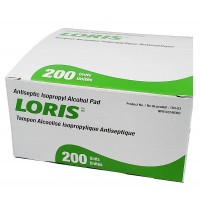 Isopropyl Rubbing Alcohol 70 percent  wipes - 200 per pack