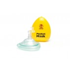 Laerdal Pocket Mask without oxygen inlet (Yellow case) - Each