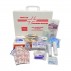 BASIC FIRST AID KIT LOW RISK 25 OR LESS PLASTIC