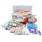 HIGH RISK BASIC FIRST AID KIT 50 OR MORE - METAL