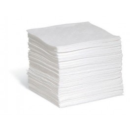 TAMPON ABSORBANT BASE PETROLE 15"X18" 100/PQT