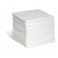 Bonded Sorbent Pads & Rolls - Oil Only, Qty/Pkg.: 100