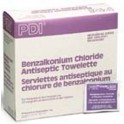 Benzalkonium Chloride Antiseptic Towelettes - Box of 100 