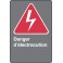 Danger of electrocution SAU963 - Each