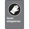 Gants obligatoires no.SR646 - Chacune