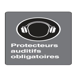Protecteurs auditifs obligatoires no.SR643 - Chacune