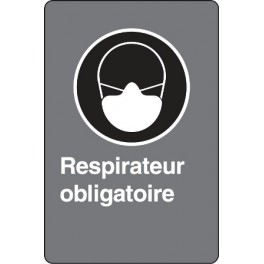 Respirateur obligatoires no.SR644 - Chacune