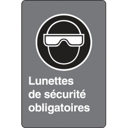 Lunettes de sécurité obligatoires no.SR642 - Chacune