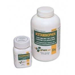 Comprimés d’acétaminophène (100 comprimés - 325 mg)