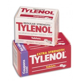 TylenolMD extra-fort (100 comprimés - 500 mg)