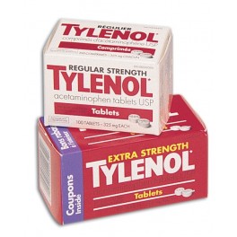 TylenolMD régulier (100 comprimés - 325 mg)