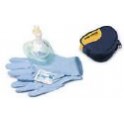 Laerdal Pocket Mask without oxygen inlet (Blue soft pack) - Each