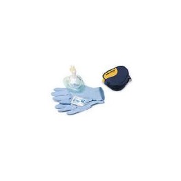 Laerdal Pocket Mask without oxygen inlet (Blue soft pack) - Each