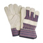 Gants en cuir pleine fleur & coton, Avantageux  (12 paires)