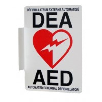 AED WALL SIGN-BILINGUAL