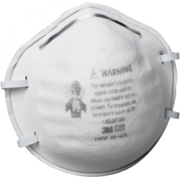 3M 8200 N95 Particulate Respirators