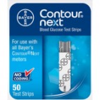 CONTOUR NEXT BANDES DE TEST BT/50