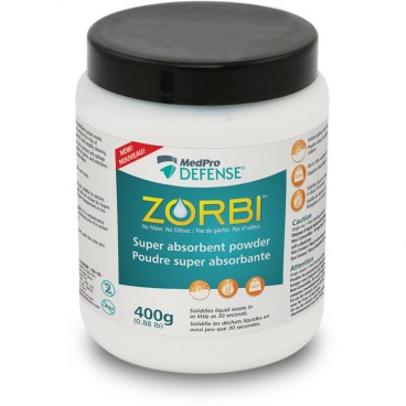 ZORBI SUPER ABSORBENT POWDER 400g