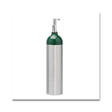 415 litre Aluminum Medical cylinder D size