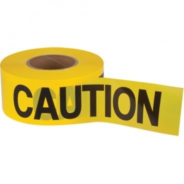 Barricade Tape - CAUTION - YELLOW